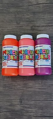 Non Tampered 3 VINTAGE Miracle Bubbles 1996 Imperial Made In USA • $23.99