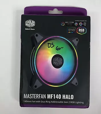 Cooler Master MASTERFAN MF140 HALO Gen-2 ARGB - NEW • $23.99