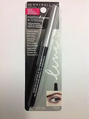 Maybelline Master Drama By Eyestudio Cream Pencil Eyeliner #410 Made Of Steel. • $13.56