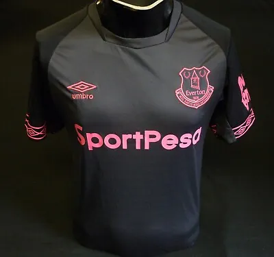 Everton Fc Football Shirt 2018 / 2019 Away Umbro Size S • £16.95