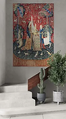 Enchanting Medieval Tapestry  Sound  Choice Of Woven Tapestry Or Fabric Print • $14.97