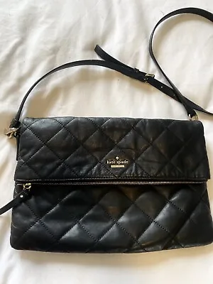 Kate Spade Quilted Foldover Bag Removeable Strap • $80