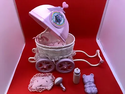 Vintage 1985 My Little Pony G1 Baby Cuddles Baby Buggy Pony With Accessories • $76