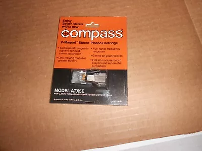 NOS COMPASS ATX5E V-Magnet Stereo Phono Cartridge Audio Technica ATX5E--M13 • $25