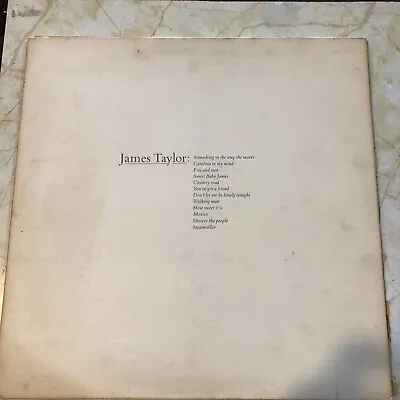 James Taylor Greatest Hits 1976 LP Terre Haute Press OG Inlay VG+ Vinyl/VG Cover • $9.99