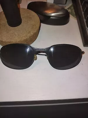 Men's Oakley Sunglasses Vintage Black Wire Metal  • $47