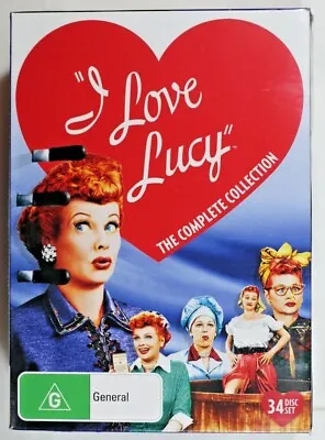 I Love Lucy :Complete Collection Season's 1 To 9 - Lucille Ball - Region 4 New  • $77
