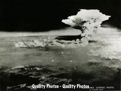 Hiroshima Strike Atomic Bomb 1945 8.5x11 Photo Prints Nuclear Blast History WW2 • $8.17