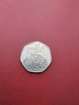 50p Coin Olympic Wheelchair Rugby In Circulated Condition  • £2.80