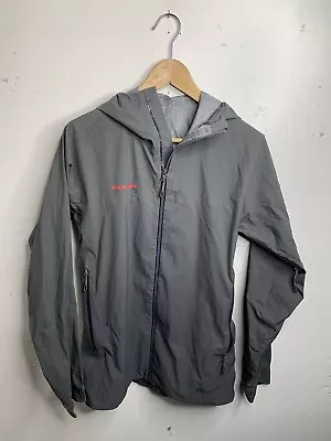 Mammut DryTech Jacket Waterproof Grey Mens Size S Small • $60