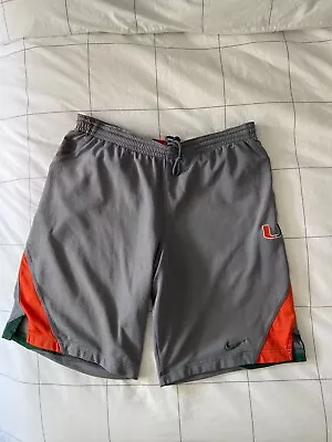 University Of Miami Hurricanes – Football Athletic Shorts. Men’s Medium & Large • $19.99