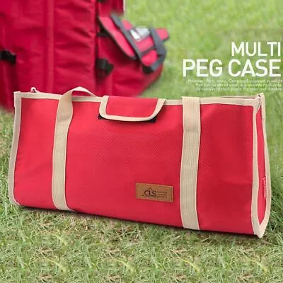 $17.93 • Buy Outdoor Tool Bag Storage Holder Camping  Gear Travel Luggage Tent Peg Nails Bag