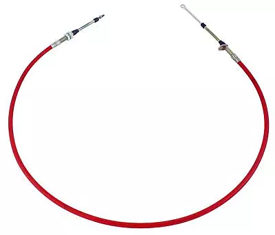 B&M 80834 Shifter Cable 8 Ft. Length Eyelet/Threaded Ends Red Ea • $99.37