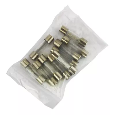 Motorcycle 20amp 25mm Glass Fuse - Pack Of 10 • £5.95