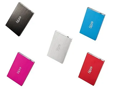 Bipra 2.5 Inch USB 3.0 FAT32 Portable Slim External Hard Drive • £35.49