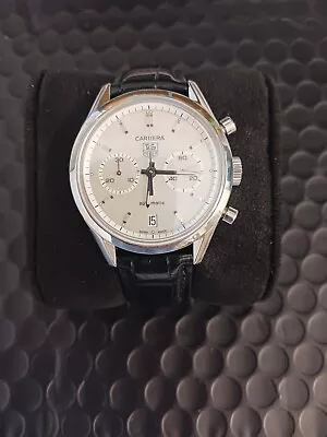Tag Heuer Carrera Stainless Steel 38mm CV2115 Chronograph Wristwatch • $2000