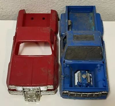 2 Vintage 1970’s Chevy Pickup Trucks Plastic Models Junk Yard Junker Parts Cars • $7.50