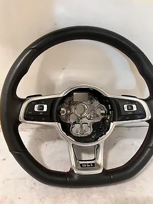 2019 Volkswagen Jetta Gli Steering Wheel Leather Oem   • $256.06