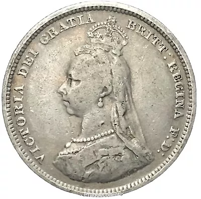 1887 Victoria HONI•SOIT•QUI•MAL•Y•PENSE UK • £124.56