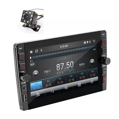 Car Radio Bluetooth Stereo MP5 Player 2Din GPS Wifi Carplay Android Auto Camera • $115.10