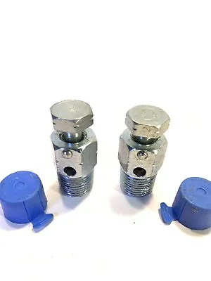 2-Pack 1/2 NPT Ball Seat Hydraulic System Air Bleeder Bleed Valve Side Vent 8ABV • $31
