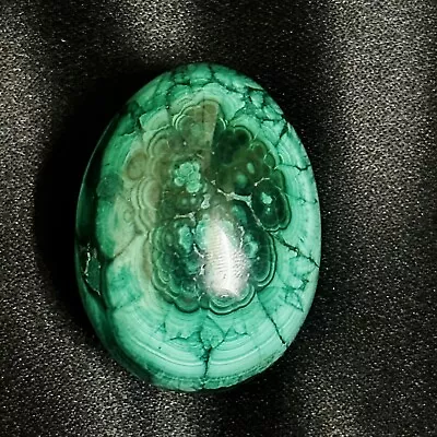 Amazing Green Palm Size Malachite Egg For Healing - HIGH QUALITY - 88 Gms -MAL05 • $38