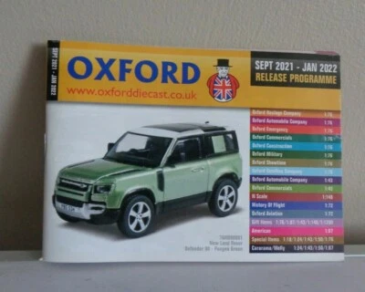 £2.99 • Buy Oxford Diecast September 2021 - January 2022 Catalogue