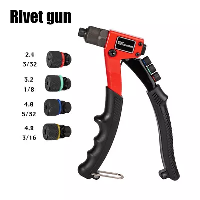 Rivet Gun Kit Rivnut Thread Setting Tool Nut Setter NutSert Metric SAE Riveting • $25.99