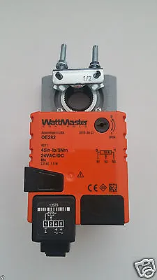 New Wattmaster OE282 HVAC Damper Actuator 24vac-dc 45in/5Nm  • $79.89