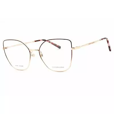 Marc Jacobs Women's Eyeglasses Matte Burgundy Gold Metal Frame MARC 704 0E28 00 • $46.89