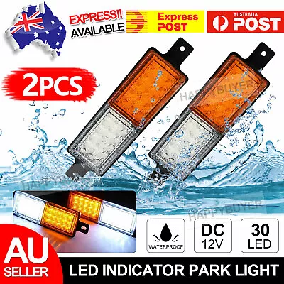 1 Pair LED Bullbar Indicator Tail Lights Front Park DRL Light For ARB TJM Lamp • $23.85