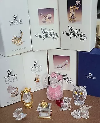 Swarovski Crystal Figurines Lot • $300