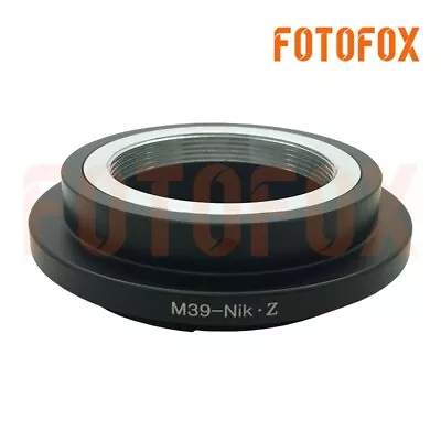 M39 LTM Mount Lens To Nikon Z Mount Mirrorless Full Frame Camera Adapter Z7 Z6 • $16.99