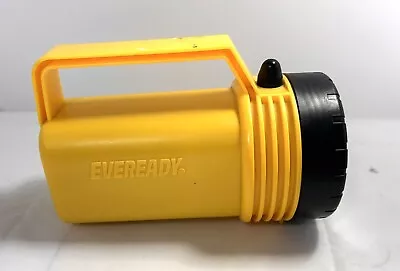 Eveready 6 Volt Floating Lantern Plastic Flashlight Yellow Used • $17.99