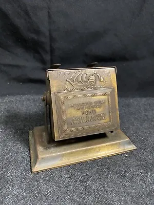 FORD Vtg Antique Fredericton NB Advertising Award Cigarette Match Dispenser RARE • $155