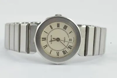 $1081.96 • Buy Corum Lion Heard Steel Women's Watch Quartz 1 1/32in With Band Wrist Vintage