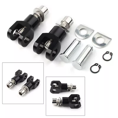 Motorcycle Rear Passenger Foot Pegs Bracket Fit For Harley Softail 2000-2020 BLK • $16.44