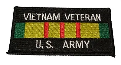 VIETNAM VETERAN U.S. ARMY Vietnam Service Ribbon Patch - Veteran Owned Business • $8.98