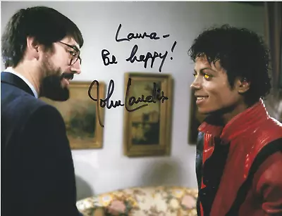 JOHN LANDIS Director Producer Signed 8.5 X 11 Photo THRILLER Michael Jackson • $46.74