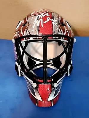 Mike Modano Autographed Signed Red Wings Mini Goalie Hockey Mask Beckett COA • $59.99