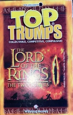 Top Trumps The Lord Of The Rings The Two Towers Card Game • £3.49
