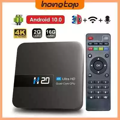 HONGTOP H20 Smart TV Box Android 10.0 2GB 16GB 4K HD H.265 Media Player TV Box • $30.79