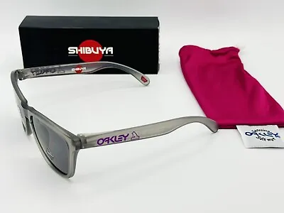 New Oakley Frogskins Shibuya Japan Release Sunglasses Grey Ink Limited Edition • $179.99