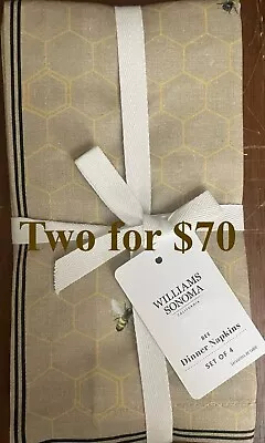 Williams Sonoma Bee Napkins S/4 (8031620) • $40.95