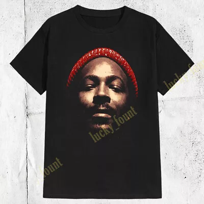 Vintage Marvin Gaye Face Short Sleeve T-shirt E16750 • $16.99