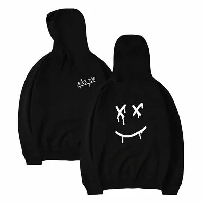 £22.78 • Buy Miss You Printed Sweatshirt Hoodie Unisex Pullover Sport Casual Hoodies Hip Hop