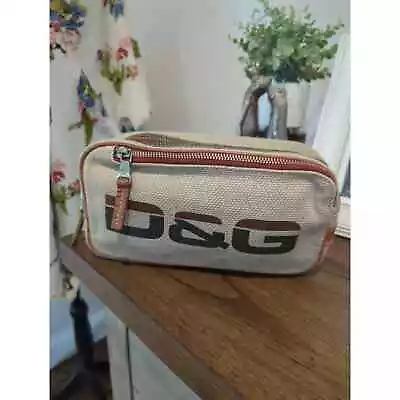 Vintage Dolce & Gabbana Cosmetic Toiletry Bag • $55