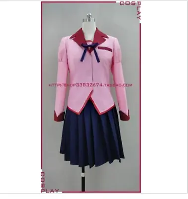 $39.99 • Buy Bakemonogatari Hanekawa Tsubasa Cosplay Costume Custom Any Size &