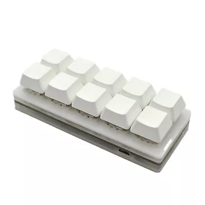 10-Key Programmable Keyboard With Cable Macro Keypad For Windows Linux Android J • $38.04
