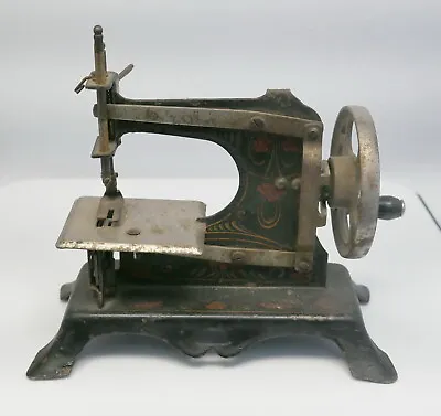 Antique German Childs Hand Crank Toy Sewing Machine ~ Free Shipping • $59.99